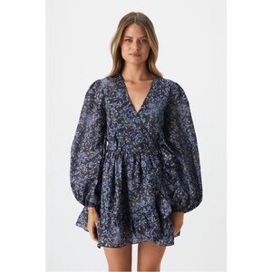 Bardot Blue Floral Women's Dress size S